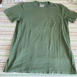 Jungmaven Green Short Sleeve Pocket Tee